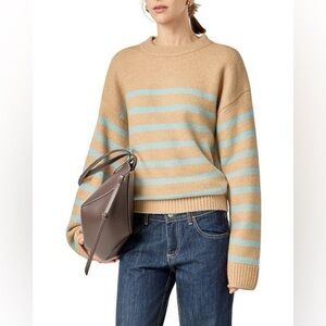 74-ANTHROPOLOGY English factory stripe sweater size xs